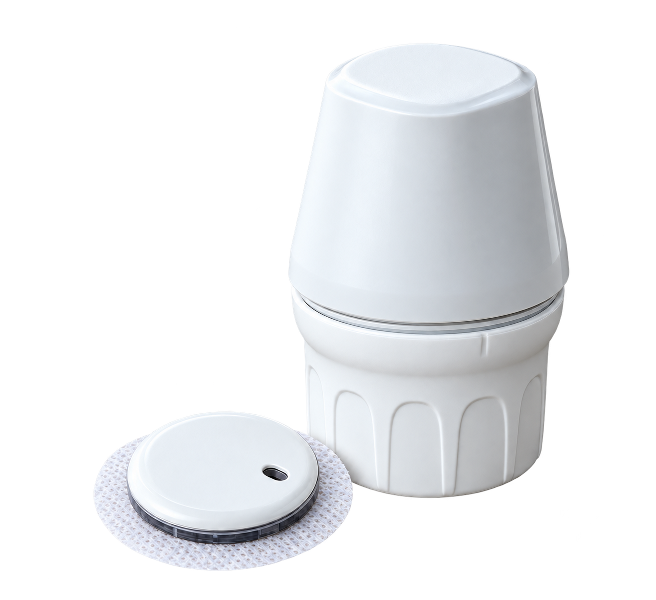 SarenaSense CGM sensor and applicator